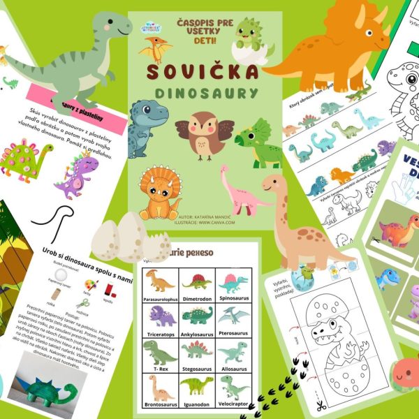 Sovička PDF časopis - Dinosaury