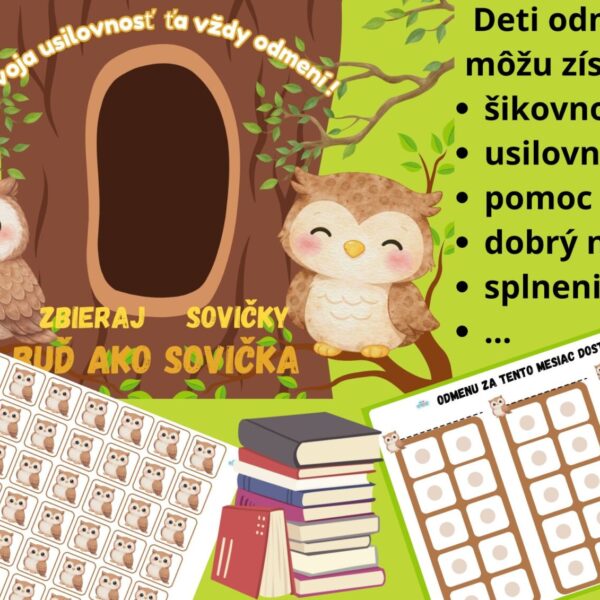 Odmeňovanie - Sovičky