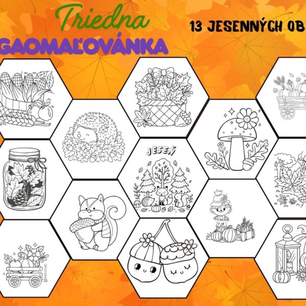Jesenná megaomaľovánka (Pdf)